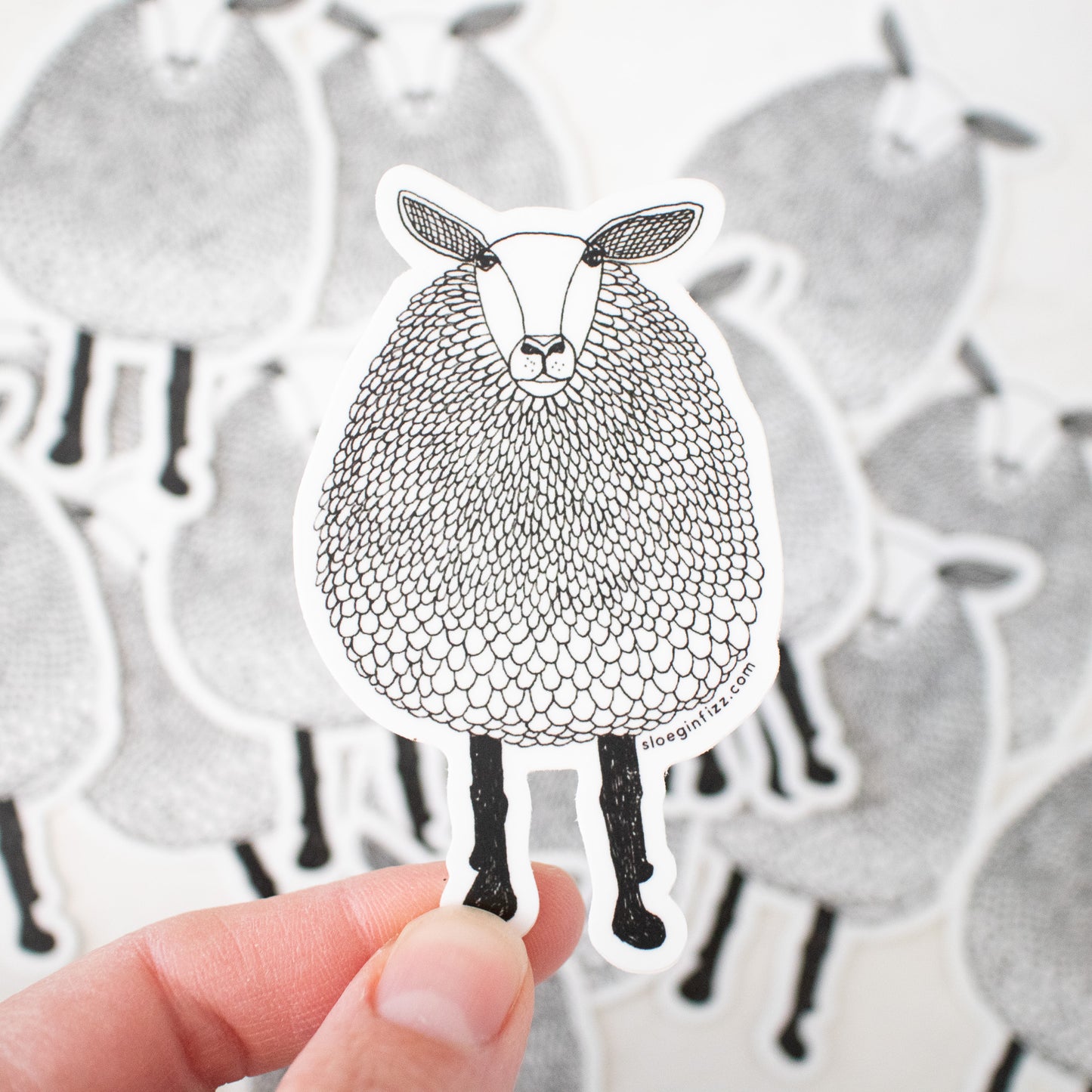 Sheep Sticker - July Box
